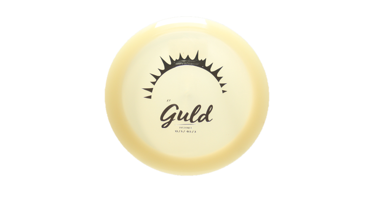 Kastaplast K1 Glow Guld Distance Driver Front View
