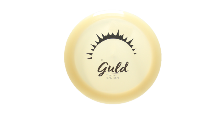 Kastaplast K1 Glow Guld Distance Driver Front View