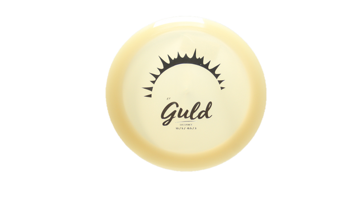Kastaplast K1 Glow Guld Distance Driver Front View