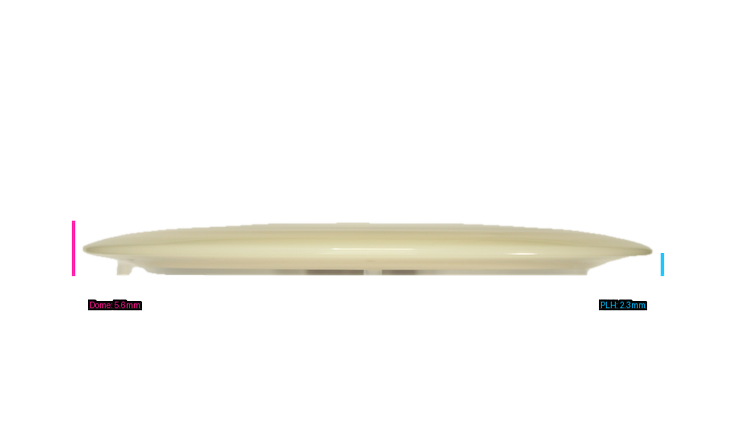 Kastaplast K1 Glow Guld Distance Driver Profile View