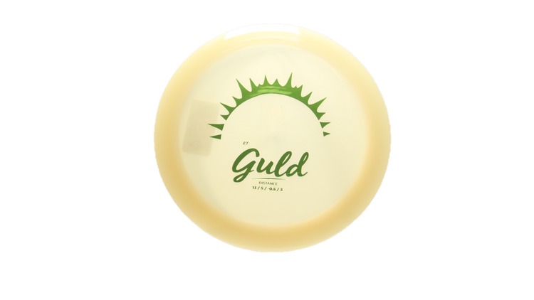 Kastaplast K1 Glow Guld Distance Driver Front View