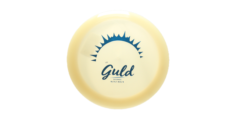 Kastaplast K1 Glow Guld Distance Driver Front View