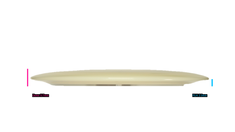 Kastaplast K1 Glow Guld Distance Driver Profile View