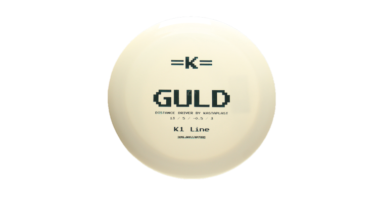 Kastaplast 2026 Retro DGV Collection K1 Guld Distance Driver Front View