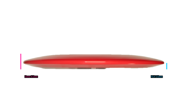 Innova Star Fairway Disc (Dark Rebel) Fairway Driver Profile View