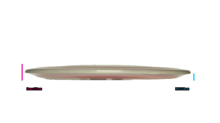 Innova Des Reading Swirled Star Firebird Fairway Driver Profile View