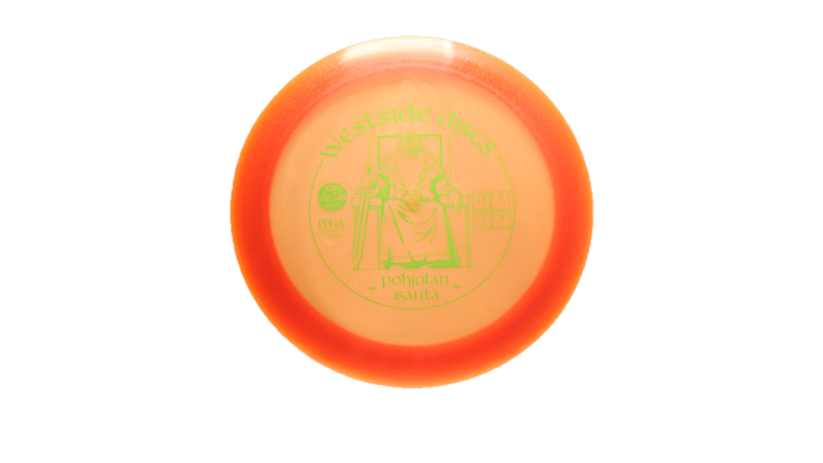 Westside Discs USED Tilted Sword Finnish VIP Air King Distance Driver Front View