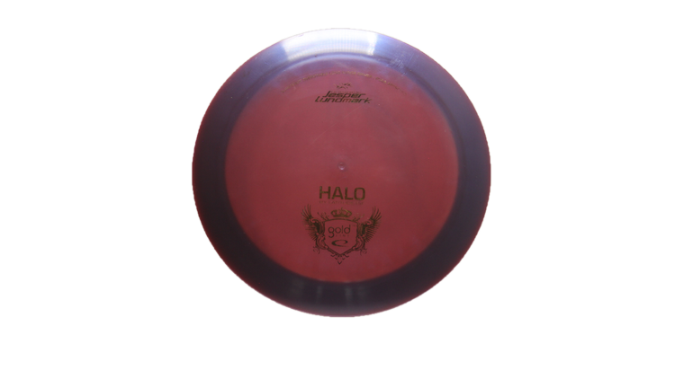 Latitude 64 USED Early Run Digi Stamp Gold Halo Distance Driver Front View