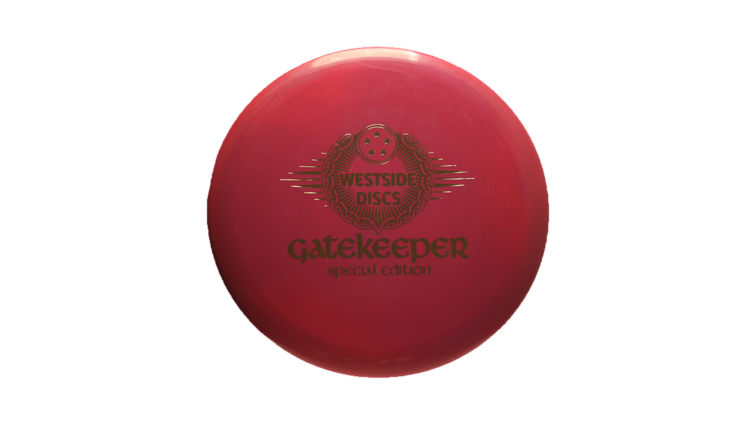 Westside Discs Special Edition Tournament-X Gatekeeper Midrange Front View