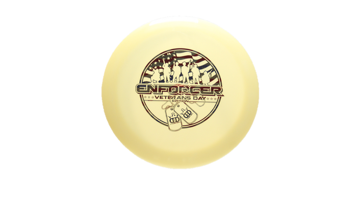 Dynamic Discs Veterans Day Fuzion Enforcer Distance Driver