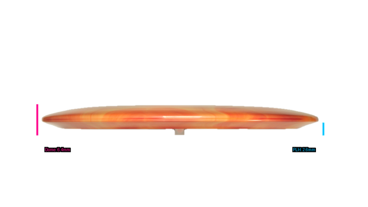 Dynamic Discs SE Fuzion-X Burst Maverick Fairway Driver Profile View