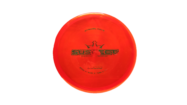 Dynamic Discs USED Digital Stamp Lucid Suspect Midrange Front View