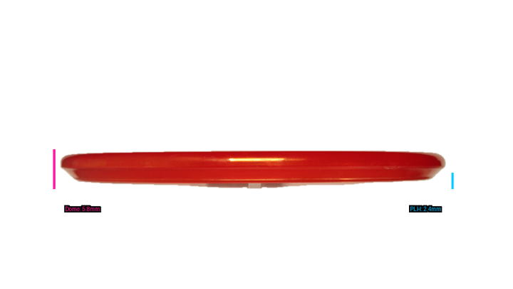 Dynamic Discs USED Digital Stamp Lucid Suspect Midrange Profile View