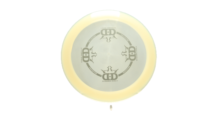 Dynamic Discs Prototype Ring 1 of 250 Lucid Captain Distance Driver Front View