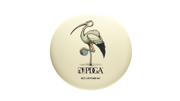 Latitude 64 2021 PDGA Member Disc Gold Compass Midrange Front View