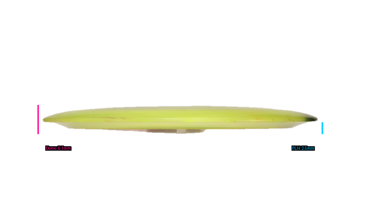 Innova USED PFN I-Dye Champion Orc Distance Driver Profile View