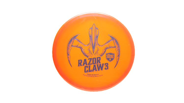 Discmania USED Razor Claw 3 Special Edition Meta Tactic Putter Front View