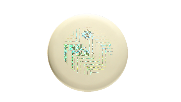 Pie Pan Discs 2025 Match Play Final Four Eggs-Out Butter Line Bagger Putter Front View