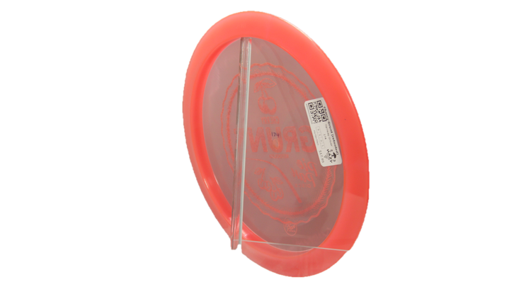 Pie Pan Discs Cherry Grunt (retooled) Fairway Driver Back View