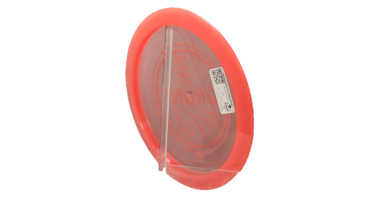 Pie Pan Discs Cherry Grunt (retooled) Fairway Driver Back View