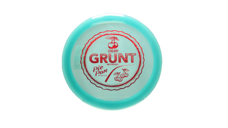 Pie Pan Discs Cherry Grunt (retooled) Fairway Driver Front View