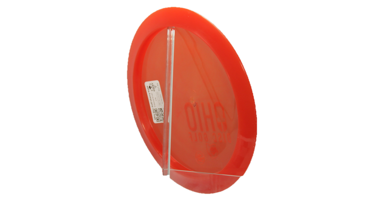 Pie Pan Discs Ohio Disc Golf Cherry Hype Distance Driver Back View