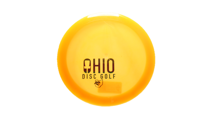 Pie Pan Discs Ohio Disc Golf Baker's Blend Hype Distance Driver Front View