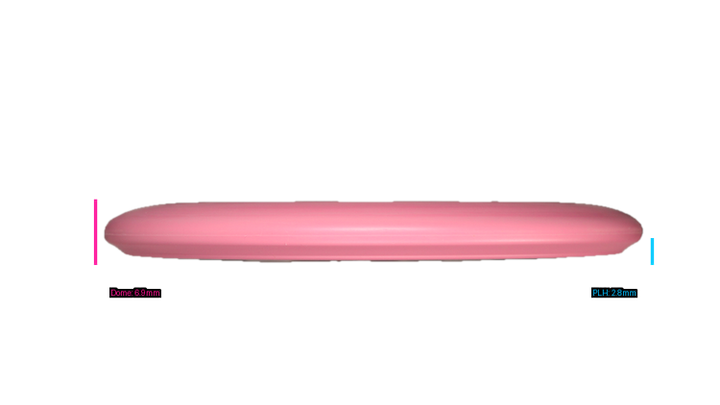 Discmania Flex 2 P-Line P1X Putter Profile View