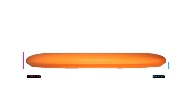 Discmania Flex 2 P-Line P1X Putter Profile View