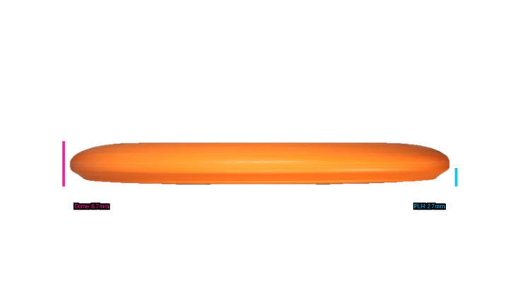 Discmania Flex 2 P-Line P1X Putter Profile View