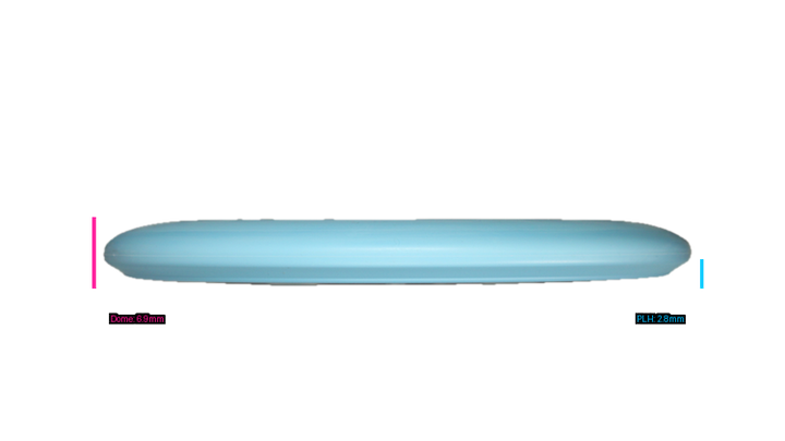 Discmania Flex 2 P-Line P1X Putter Profile View