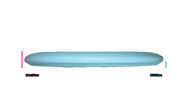 Discmania Flex 2 P-Line P1X Putter Profile View