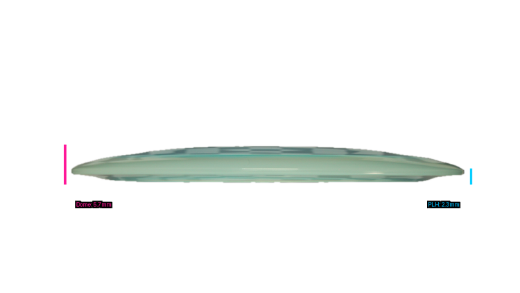 Latitude 64 Project Grip Grace Distance Driver Profile View