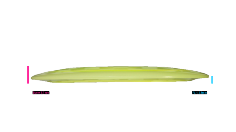 Latitude 64 Project Grip Grace Distance Driver Profile View