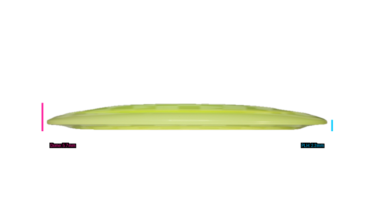 Latitude 64 Project Grip Grace Distance Driver Profile View