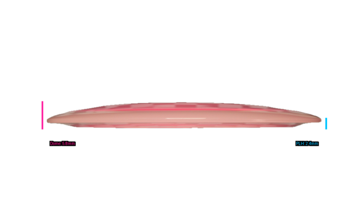 Latitude 64 Project Grip Grace Distance Driver Profile View