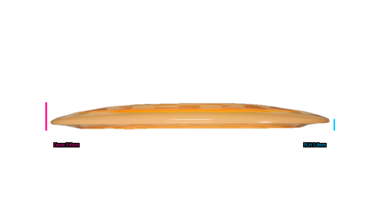 Latitude 64 Project Grip Grace Distance Driver Profile View