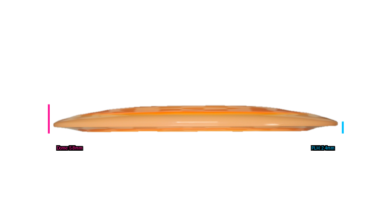 Latitude 64 Project Grip Grace Distance Driver Profile View