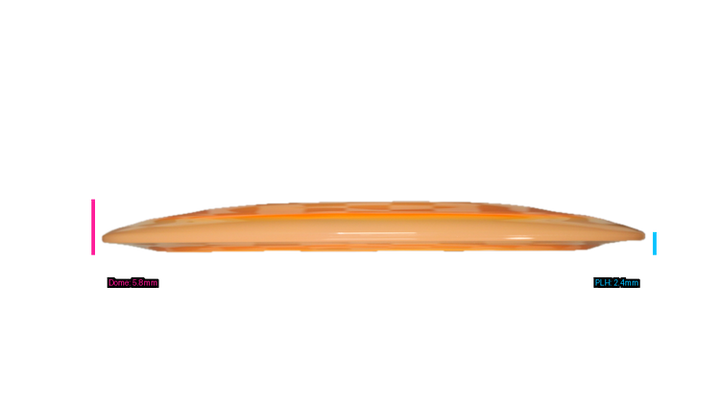 Latitude 64 Project Grip Grace Distance Driver Profile View