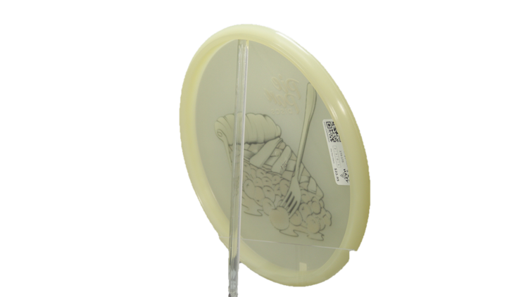 Pie Pan Discs Triple Pie Stamp Cherry Glow Bagger Putter Back View
