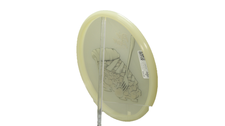 Pie Pan Discs Triple Pie Stamp Cherry Glow Bagger Putter Back View