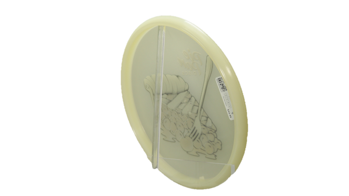 Pie Pan Discs Triple Pie Stamp Cherry Glow Bagger Putter Back View