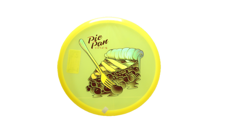 Pie Pan Discs Triple Pie Stamp Cherry Bagger Putter Front View
