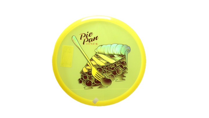 Pie Pan Discs Triple Pie Stamp Cherry Bagger Putter Front View