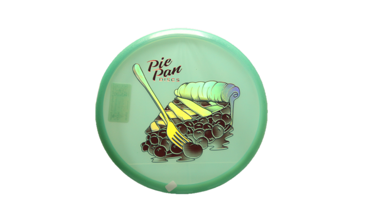 Pie Pan Discs Triple Pie Stamp Cherry Bagger Putter Front View