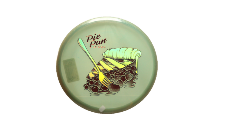 Pie Pan Discs Triple Pie Stamp Cherry Bagger Putter Front View