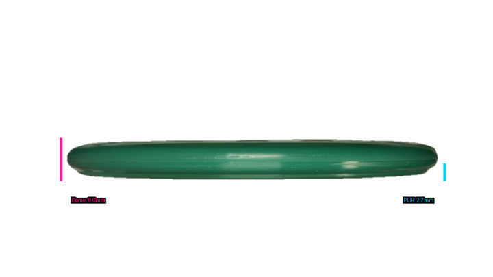 Pie Pan Discs Triple Pie Stamp Cherry Bagger Putter Profile View