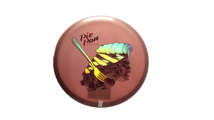 Pie Pan Discs Triple Pie Stamp Baker's Blend Bagger Putter Front View