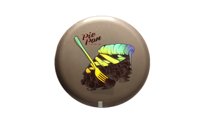 Pie Pan Discs Triple Pie Stamp Baker's Blend Bagger Putter Front View