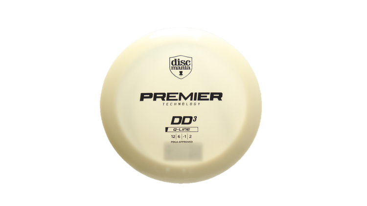 Discmania Premier Q-Line DD3 Distance Driver Front View
